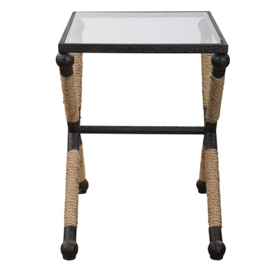 Baugher Glass End Table