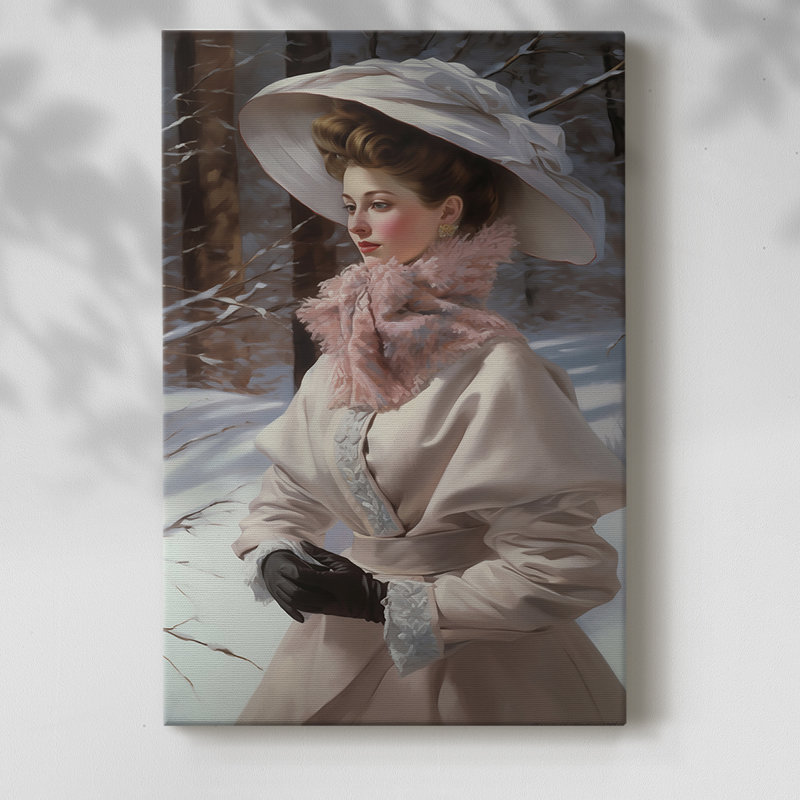 WOMEN Series CML XXXII - Toile tendue avec châssis Premium - Prêt à être accroché, H 27 po x l 18 po