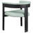 Romeo Finished Upholstered Back Arm Chair-1419104628-1419104631