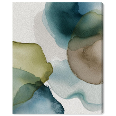Moss and Mineral Forms IV Canvas Print Nature Decor by Art Remedy