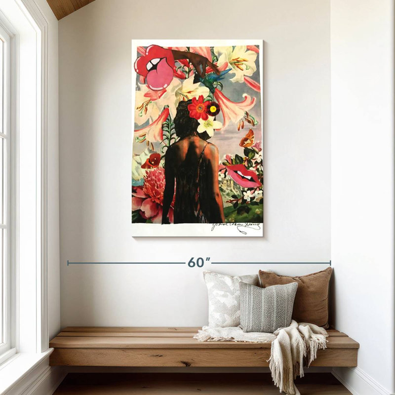 Leisha Speak To Me, 45" H x 30" W