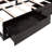 Wooden Daybed With Trundle Bed And Two Storage Drawers-251448611