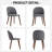 Linen Upholstered Side Chair with Solid Wood Legs (Set of 2)-587128350