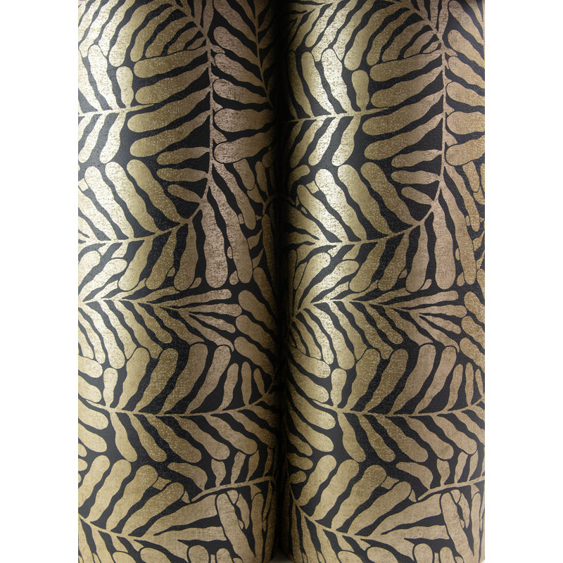 Papier peint Gabriel Fern, Black