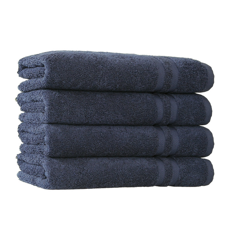 Denzi Turkish Cotton Hand Towel, Twilight Blue