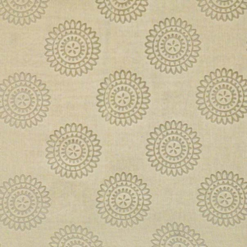 Wesco Sunburst Fabric, Champagne