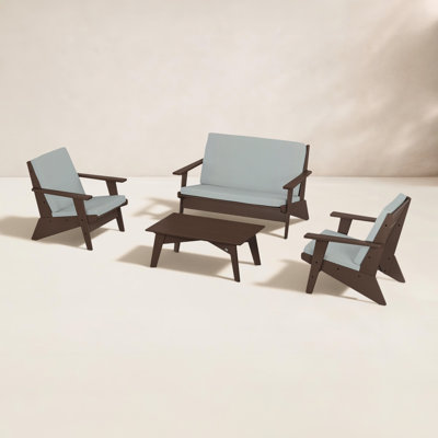 POLYWOOD® Riviera 4-Person Patio Seating Group