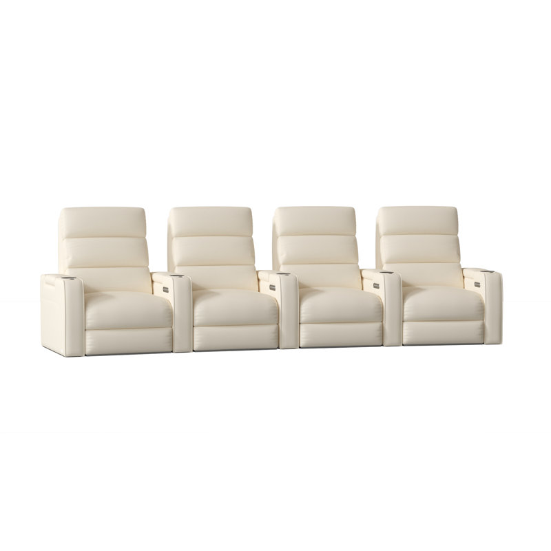 Rangée de cinéma maison Dream HR Series (rangée de 4), Polaire luxueux