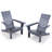 Rondon Poplar Outdoor Adirondack Chair