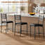 Tabourets de bar, tabourets de bar en bois, chaise de bar rembourrée en similicuir-1532569744-1532569746