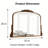 Hand-Painted Ornate Gold Arched Wall Mirror-1499500614-1499500618