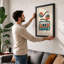 Unspooled Cassette Retro - Framed Print-1912017439-1912017435