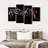 " Sensual Abstract " by Jude A 4 - Pieces-129177723