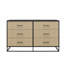 Commode 6 tiroirs l 53,62 po Kelly