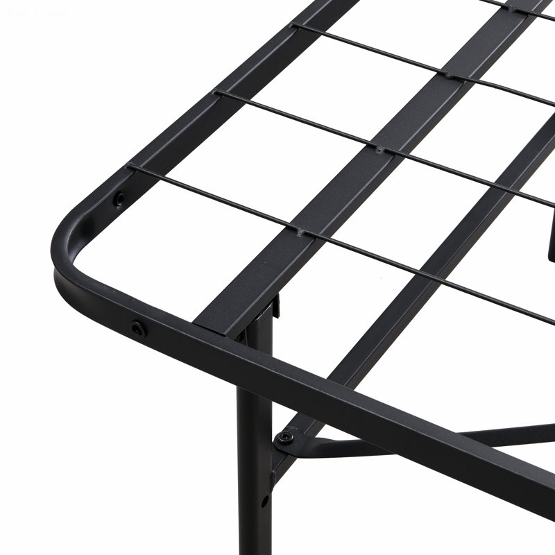 Modern Bed Frame For Bedroom, Guest Room, Metal Platform Bed, Folding Bed Frame, King