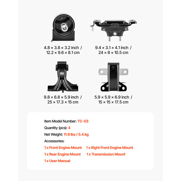Dimensions du produit