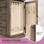 Wood Jewellery Box + Mirrored