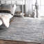 Striped Cotton Hand Woven Area Rug-219293019