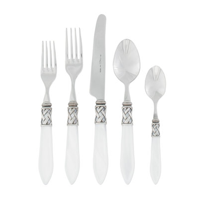 VIETRI Aladdin Stainless Steel Flatware Set