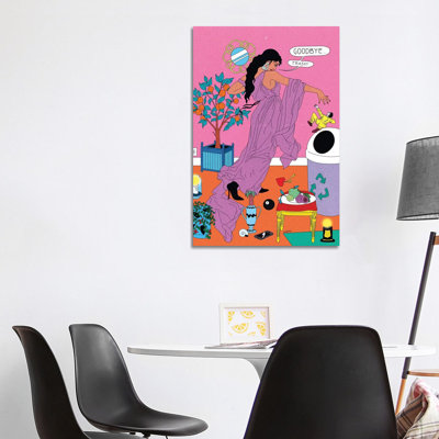 Goodbye Trash par Cosmo - impression d'art graphique