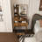 Vanity Desk With Lighted Mirror, Makeup Vanity With 3 Drawers and Multiple Open Storage Shelves