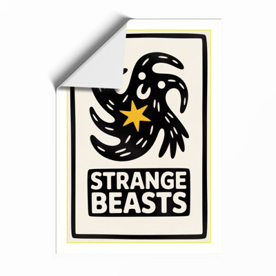 Strange Beasts Graphic Art - Print