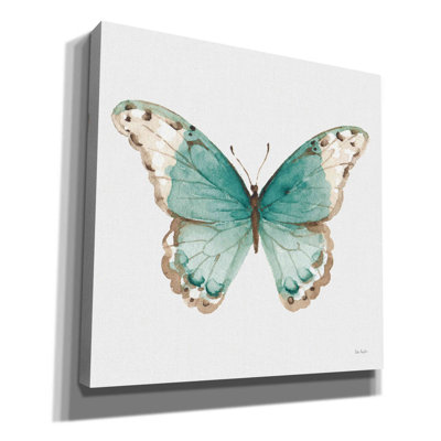 Rosalind Wheeler 'Colorful Breeze XII With Teal' By Lisa Audit, Canvas Wall Art