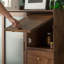 Buffet en bois de noyer massif-1152667344