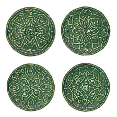 Jardins Du Monde Dessert/Salad Plates Assorted
