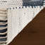 Dymera Denim Bohemian Bordered Rug-757619010
