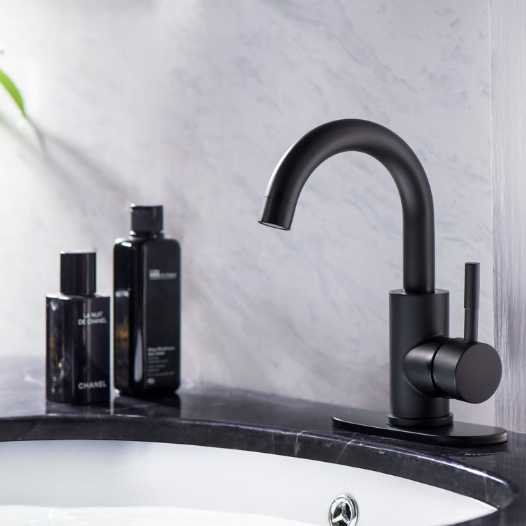 Bathroom Single Hole Faucet with Single Handle Design