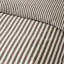 Brushed Stripe Cotton Reversible Duvet Cover Set-132903022-132976381