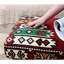 Parkton 91cm Wide Rectangle Ikat Cocktail Ottoman