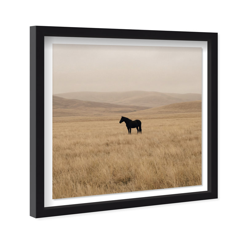 The Middle by Oliver Gal, 13.5" H x 13.5" W, Black Shadowbox