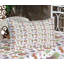 Ambesonne Forest Fitted Sheet & Pillow Sham  Set,  Multicolor-106798014