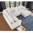 Modular 5 Seats Cloud Sofa Comfy Corner Couch With Movable Ottoman-217371265