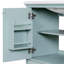 Meuble-lavabo, armoire de salle de bain avec portes, tablette de rangement et tiroir
