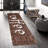 Soft Non-Woven Printed Rug Featuring Striking Geometric Pattern Ideal for Enhancing the Aesthetic Appeal of Your Living Room or Bedroom-114329594