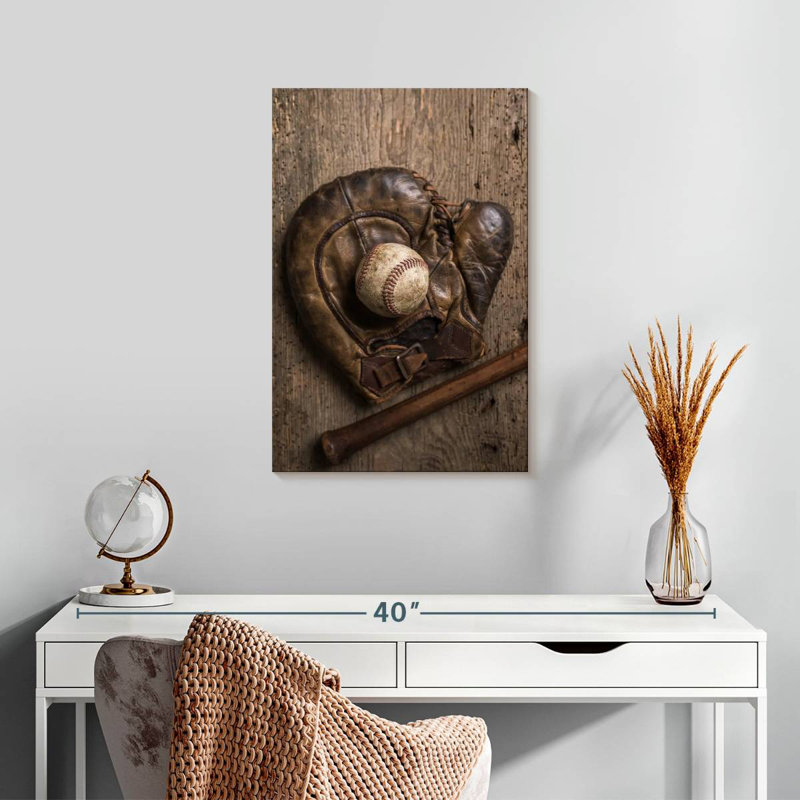 Sireci Rustic Baseball, 24" H x 16" W