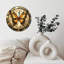 Horloge murale papillon