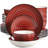 Whittier 24 Piece Stoneware Dinnerware Set - Service for 6-1476508474