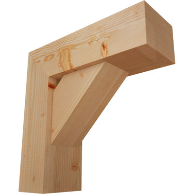 Traditional Block Bracket w/ Offset Brace