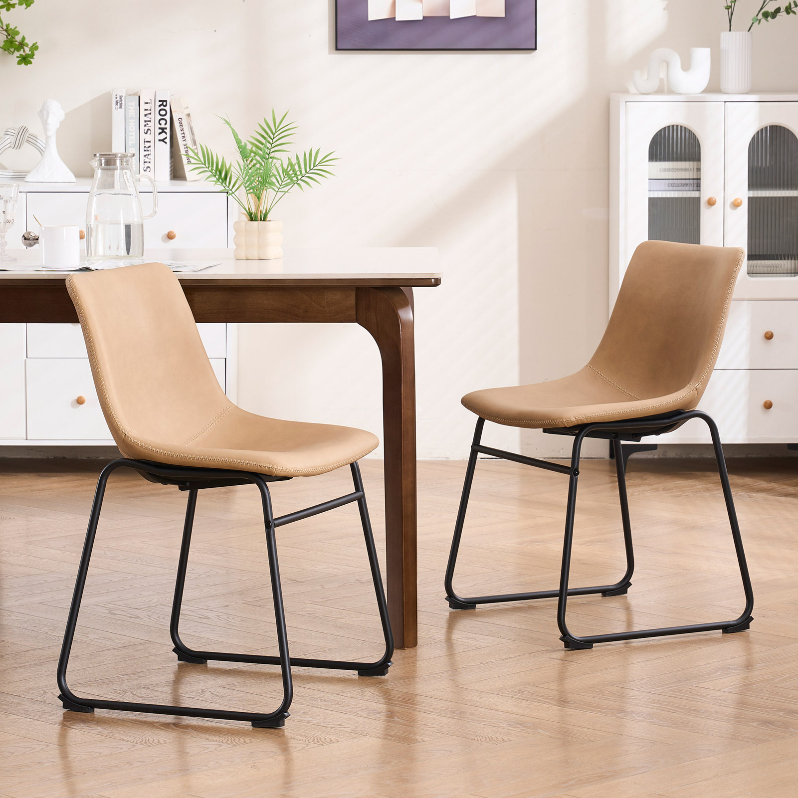 Anke Dining Chair, Taupe