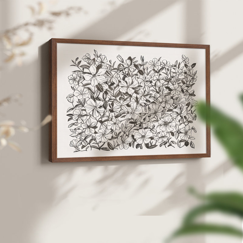Periwinkle Daze III -Framed Print - Restickable