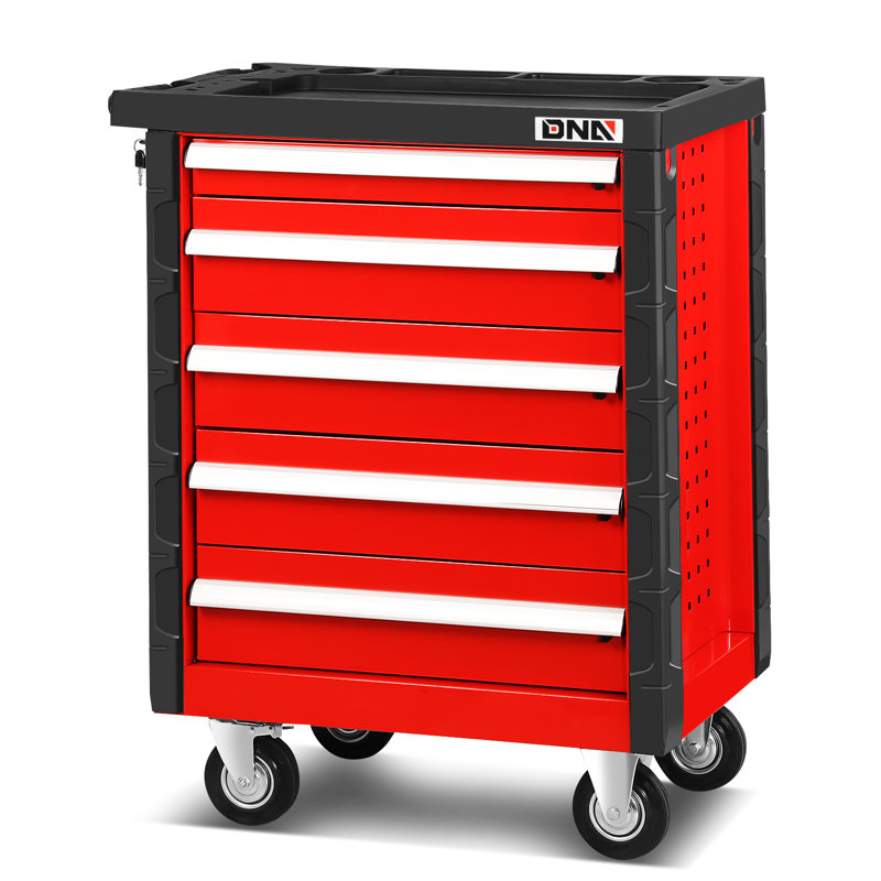 32'' W Steel Side Chest with Wheels