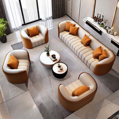 Branach 6 - Piece Living Room Set