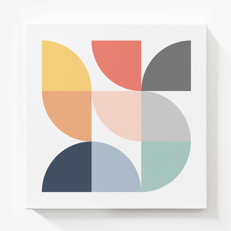 Reproduction d'art sur toile 54 "x 54" Angles of Harmony, H 48 po x l 48 po