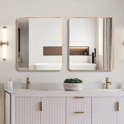 Miroir de salle de bain mural