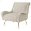 Fauteuil d'appoint à coussin serré Lundy Stone-935091032
