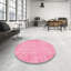 Tapis contemporain rose-1227291045